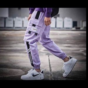 Purple Techwear Pants.